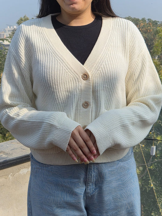Soft Ivory Cardigan