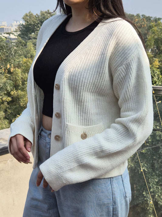 Soft Ivory Cardigan